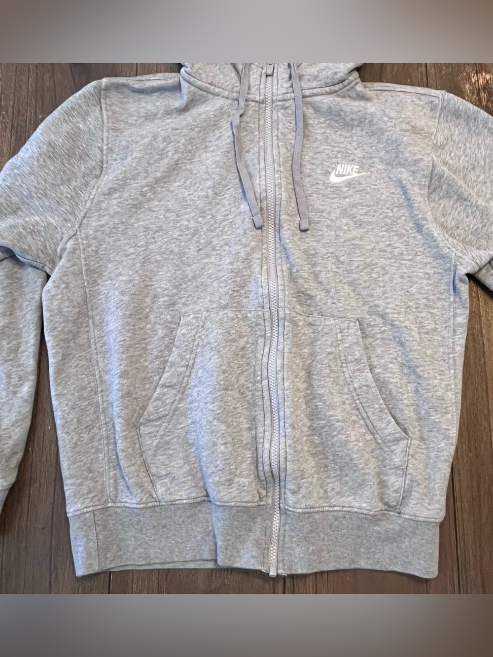 Nike Sportswear Club Fleece Zip Up Hoodie Mens Small - Picture 2 of 4